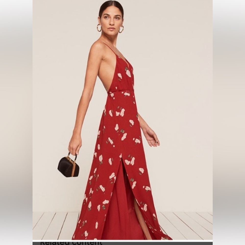 Reformation - Estrella Opal Dress - Size Medium
